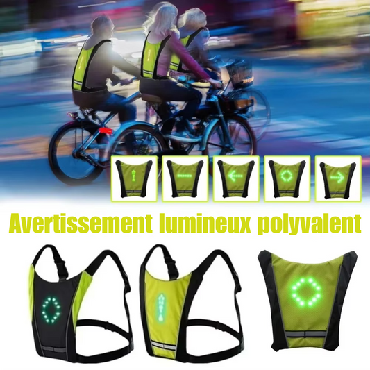 Gilet clignotant LED - Voir & Être